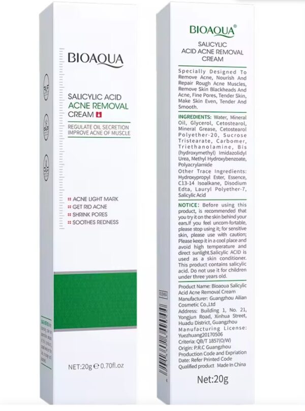 Bioaqua Salicylic Acid Acne Removal cream