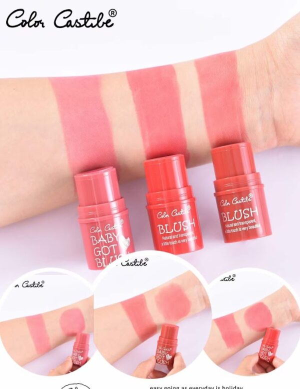 Color Castile cream blush stick (Box of 3) - Image 3