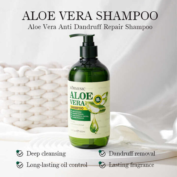 Kormesic Aloe Vera Anti-dandruff shampoo - Image 2