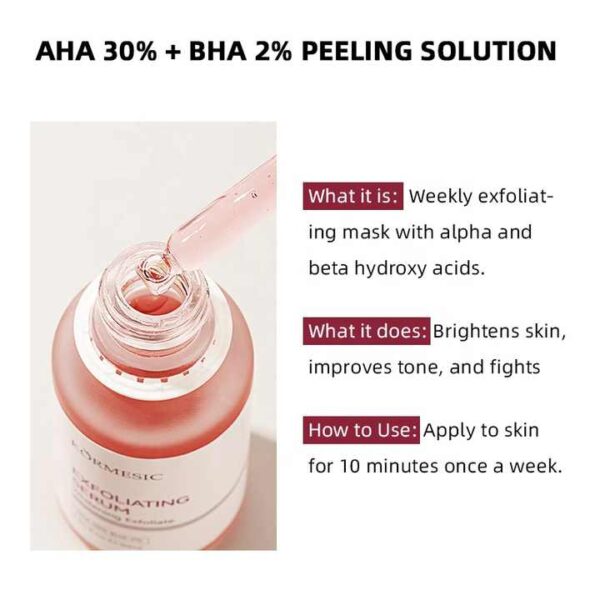 Kormesic Exfoliating AHA/BHA serum - Image 4