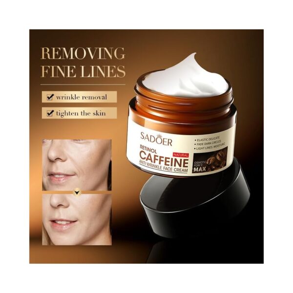 Sadoer Caffeine Retinol Anti-Wrinkle cream - Image 2