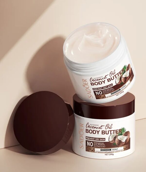 Sadoer Coconut Oil Body Custard