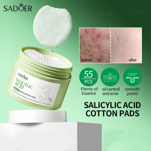 Sadoer Salicylic Acid Toner Pads - Image 4