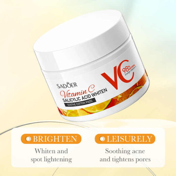 Sadoer Vitamin c salicylic acid Toner pads - Image 8