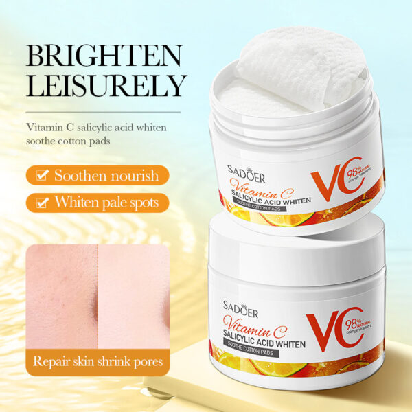 Sadoer Vitamin c salicylic acid Toner pads - Image 2