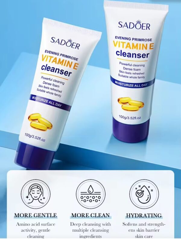 Sadoer vitamin E Evening primrose oil Cleanser - Image 3