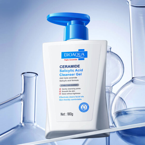 Bioaqua Ceremide Salicylic Acid Gel Cleanser - Image 6