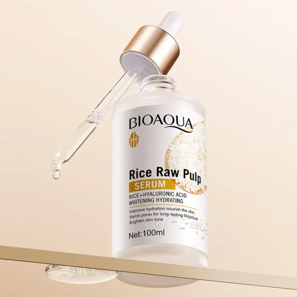 Bioaqua Rice Raw Pulp Whitening Serum - Image 4