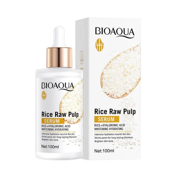 Bioaqua Rice Raw Pulp Whitening Serum