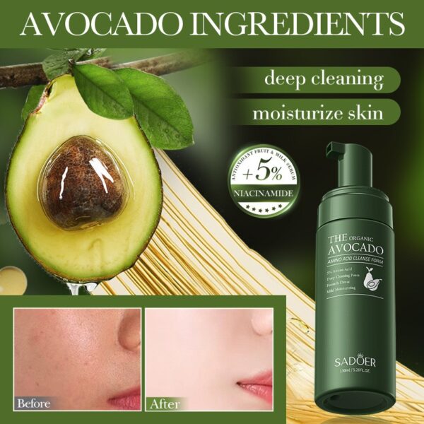 Sadoer Avocado Mousse Cleanser - Image 2