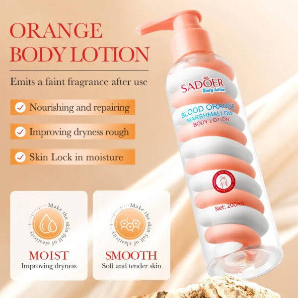 Sadoer Marshmallow 2 in 1 Double cream Body Lotion - Image 2