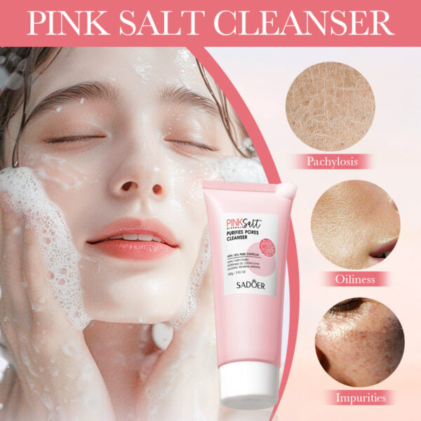 Sadoer Himalayan Pink Salt Pore Minimizer Cleanser - Image 4