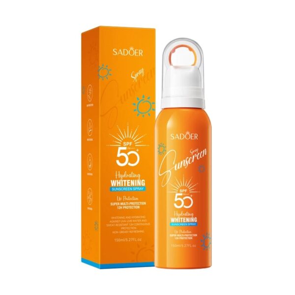 Sadoer Whitening Face Sunscreen spf 50+ Spray