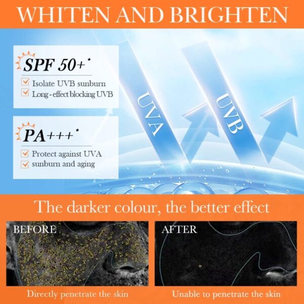 Sadoer Whitening Face Sunscreen spf 50+ Spray - Image 6