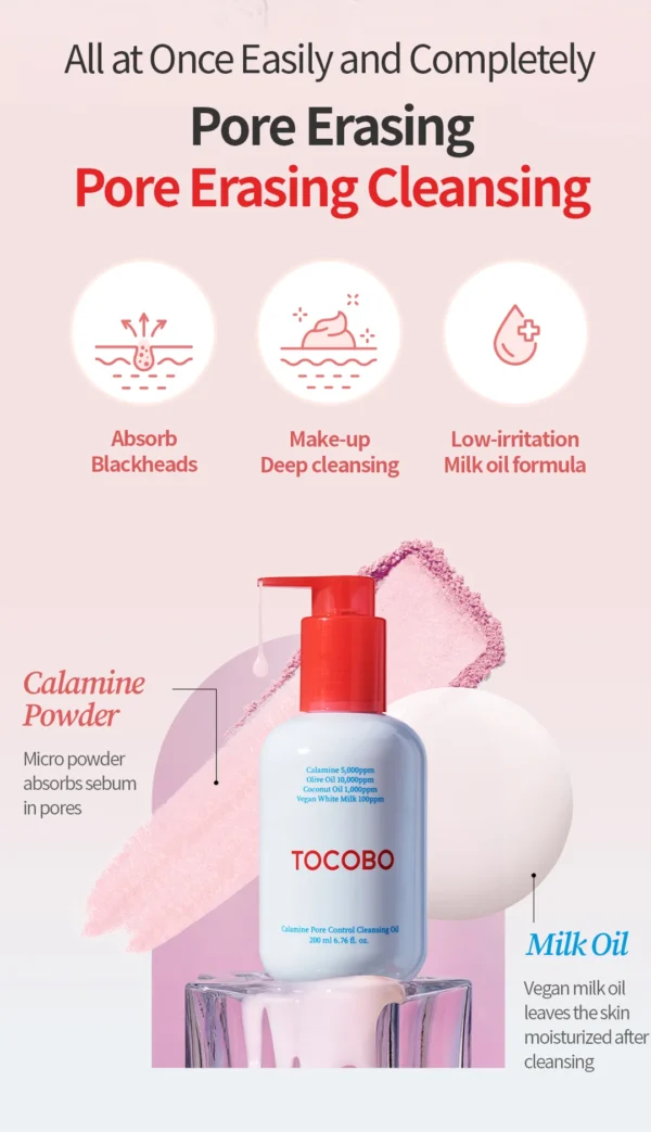Tocobo Calamine Pore Control Cleansing Oil - Image 2