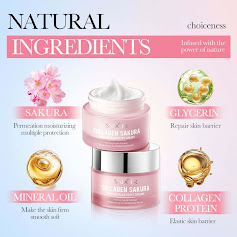 Sadoer Collagen Sakura Firming Elasticity Anti-aging Cream - Image 3