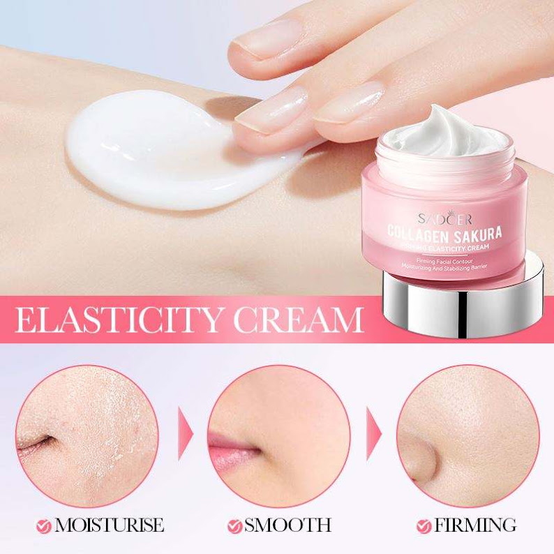 Sadoer Collagen Sakura Firming Elasticity Anti-aging Cream - Image 5